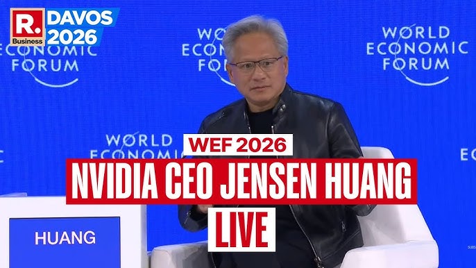 輝達執行長黃仁勳 2026 達沃斯論壇：人類史上最大規模基礎建設與 AI 的五大震撼真相