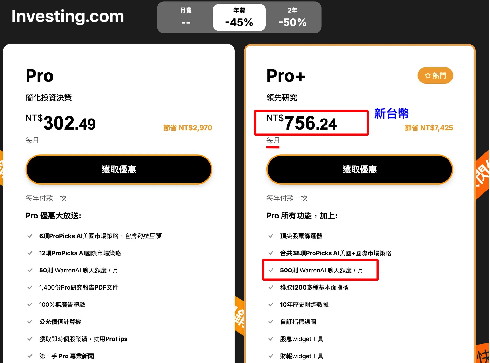 Investing Pro